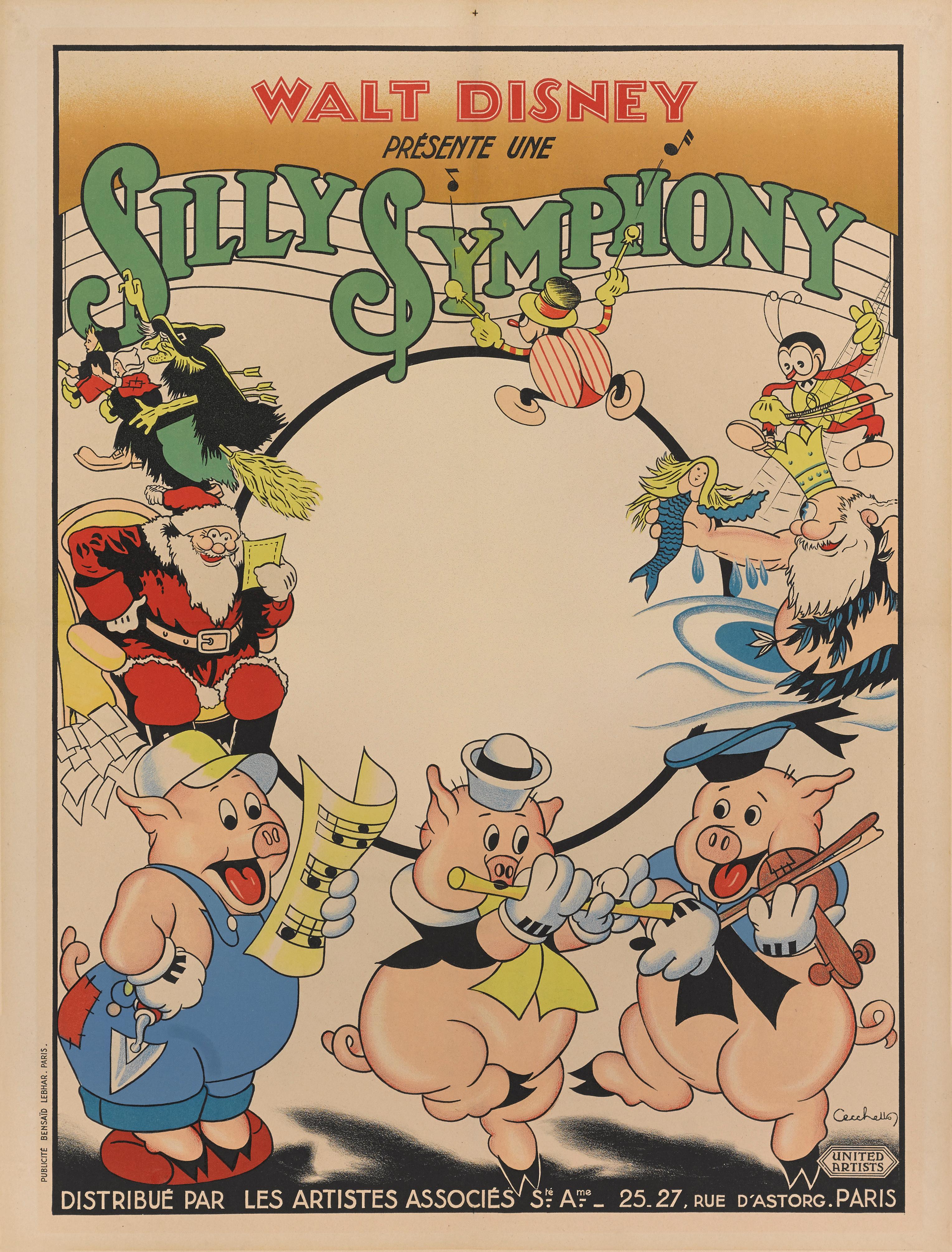 silly symphony poster