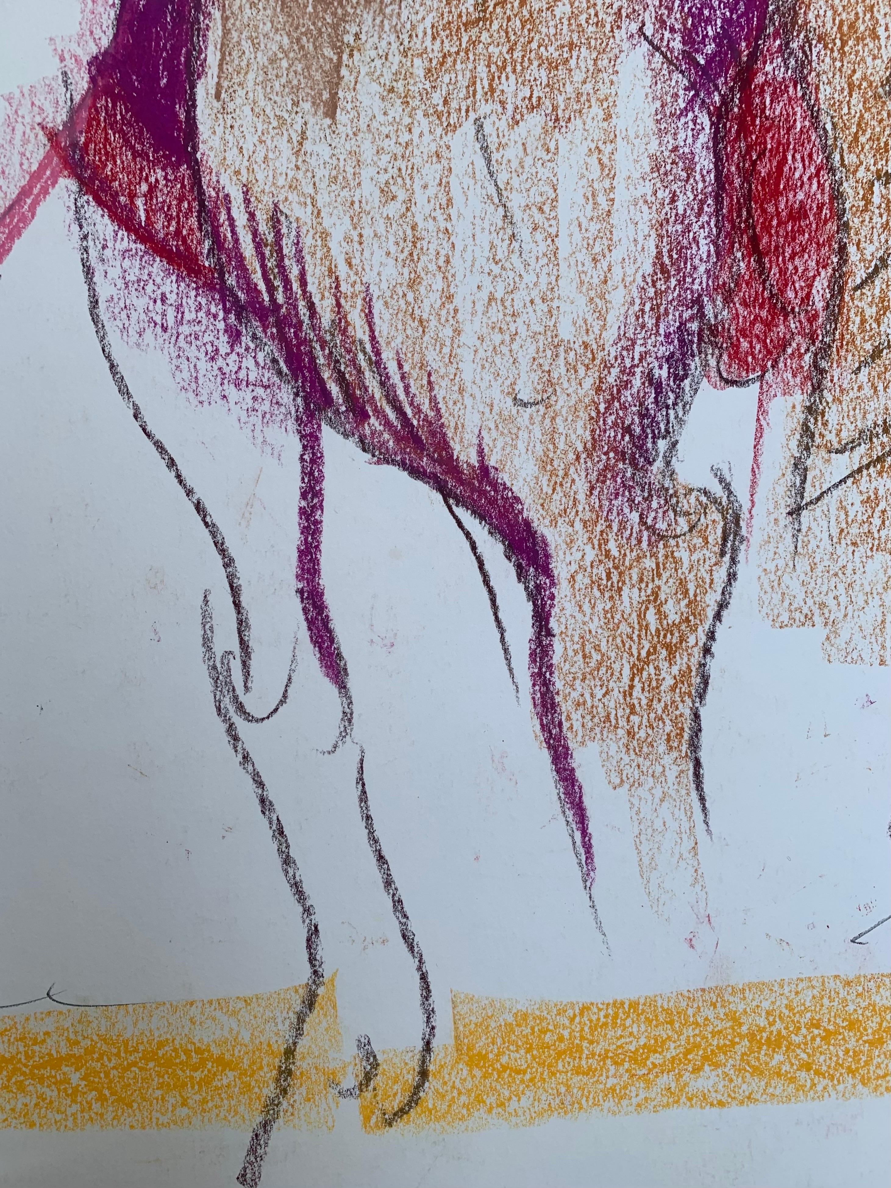 Achille chevauchant le cheval du Centaure Chiron de Marco Silombria. Signé par l'artiste.  en vente 4