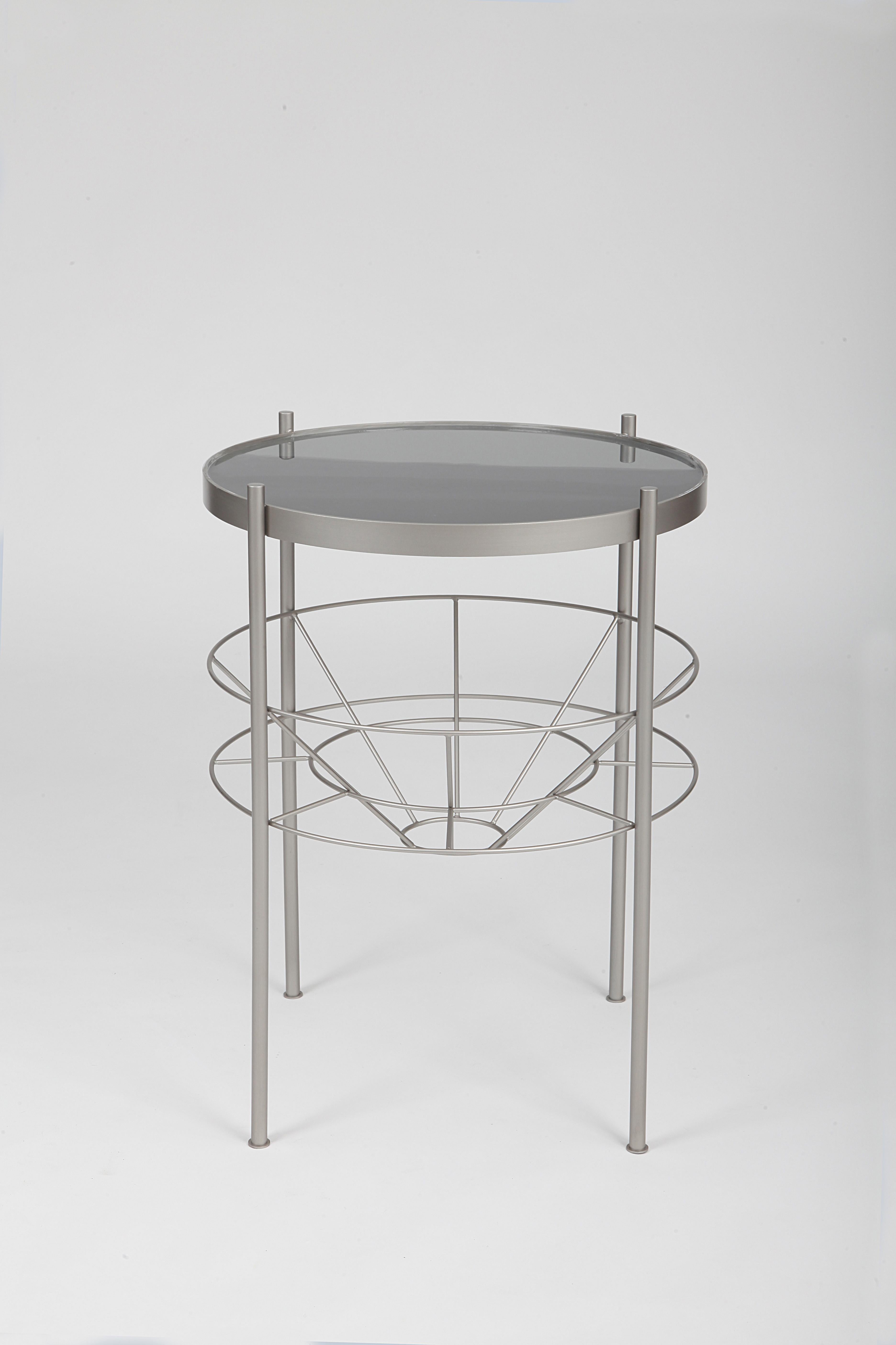 Italian Silos Side Table by Dalmoto For Sale