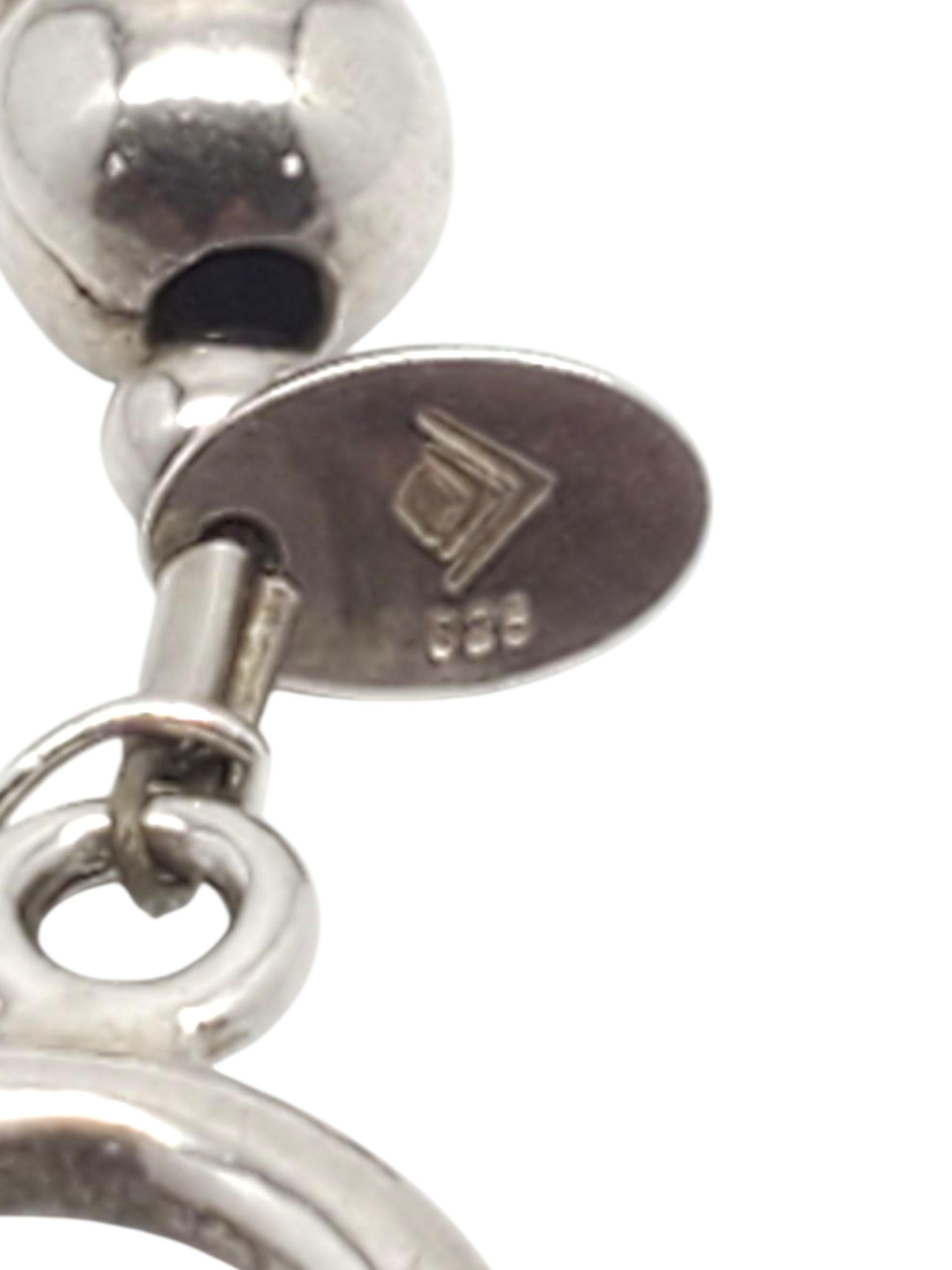 Braccialetto di perline in argento sterling Silpada # 23308 in vendita 1