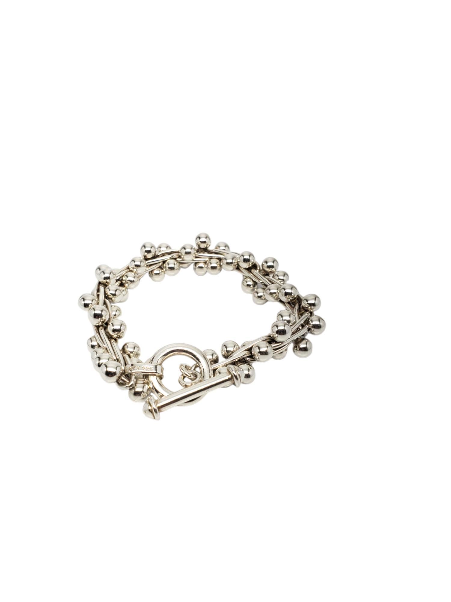 Donna Bracciale Cha Cha Ball in argento sterling Silpada #17529 in vendita