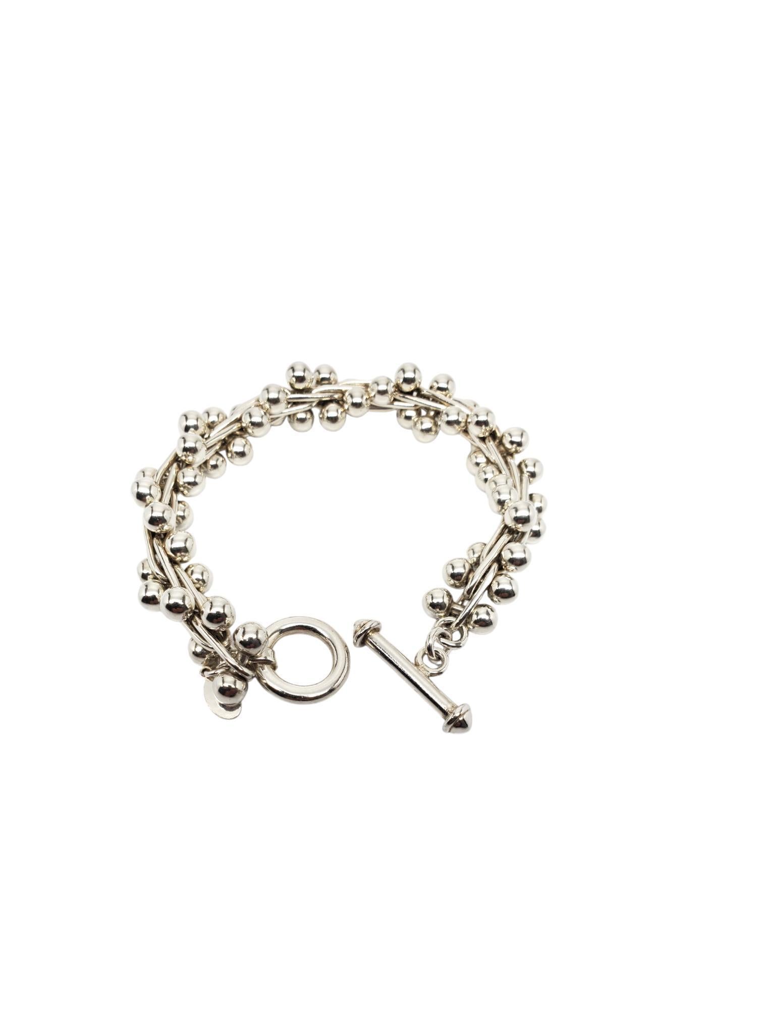 Bracciale Cha Cha Ball in argento sterling Silpada #17529 in vendita 1