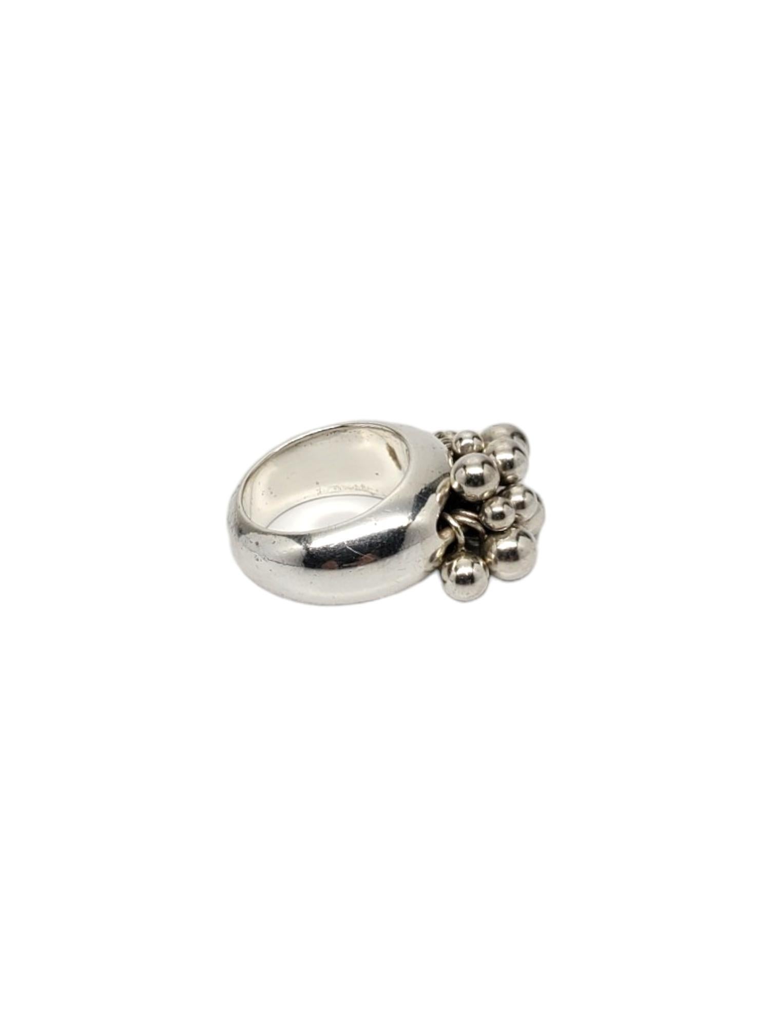 Women's Silpada Sterling Silver Cha Cha Ring Size 7.25 #17466 For Sale