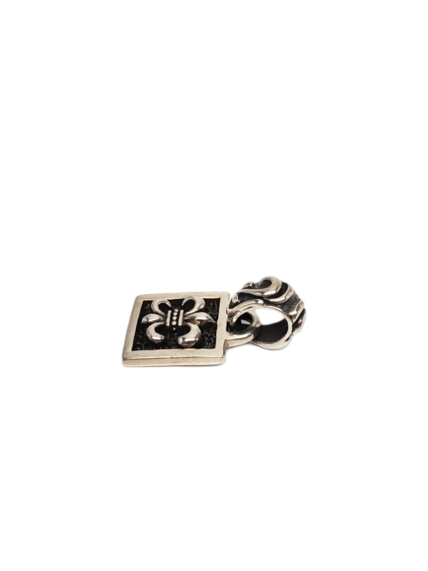da uomo o donna Ciondolo Fleur De Lis in argento sterling Silpada #17545 in vendita