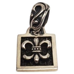 Silpada Sterling Silver Fleur De Lis Pendant #17545