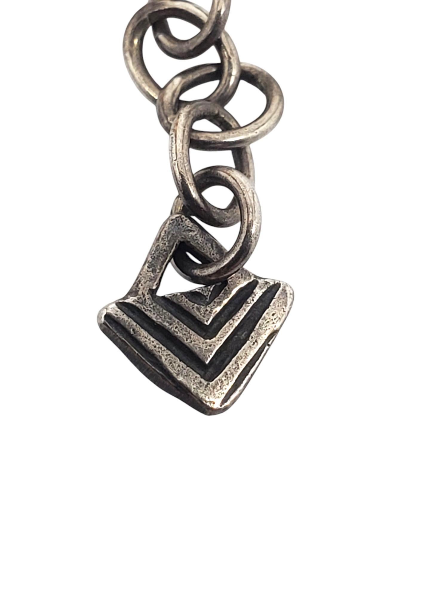 Silpada Sterlingsilber gehämmerte Perlenkette 18
