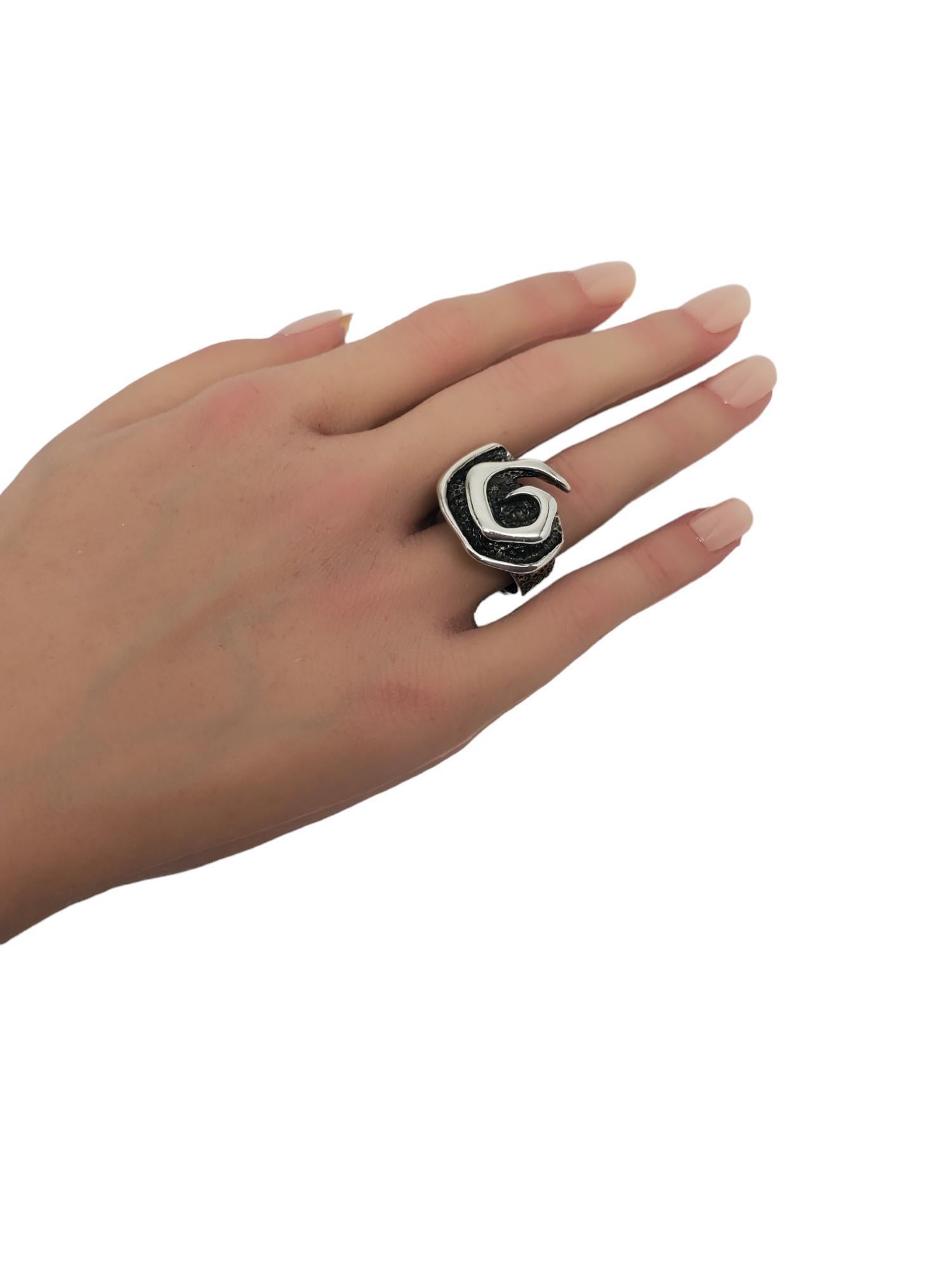 Silpada Sterling Silver Swirl Ring Size 8 #17521 For Sale 3