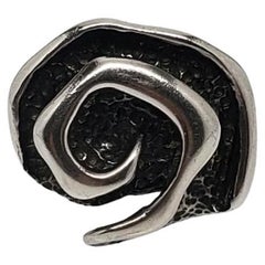 Silpada Sterling Silver Swirl Ring Size 8 #17521