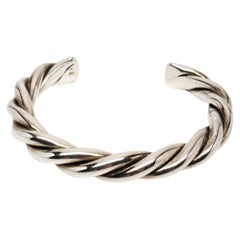 Silpada Sterling Silver Twisted Cable Cuff Bracelet #17534