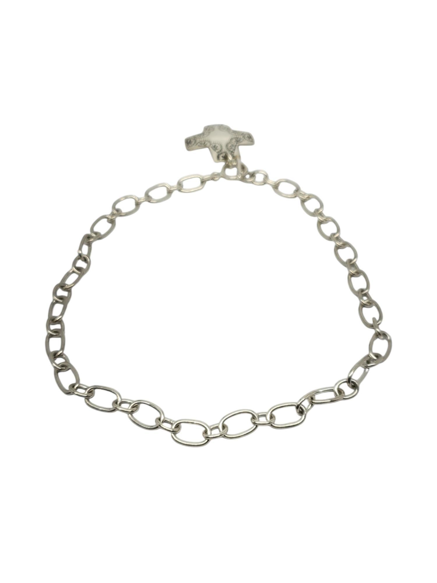 Donna Collana a catena con croce della Virtuosità in argento sterling Silpada #20521 in vendita