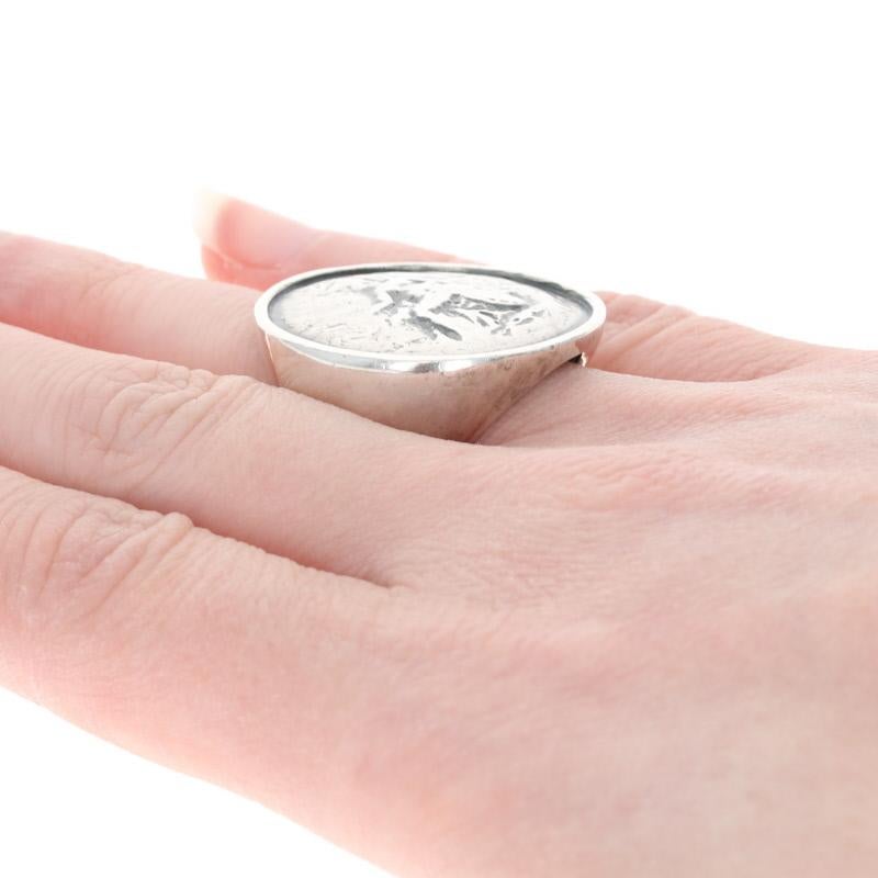 Silpada Warrior Statement Ring, Sterling Silver 5