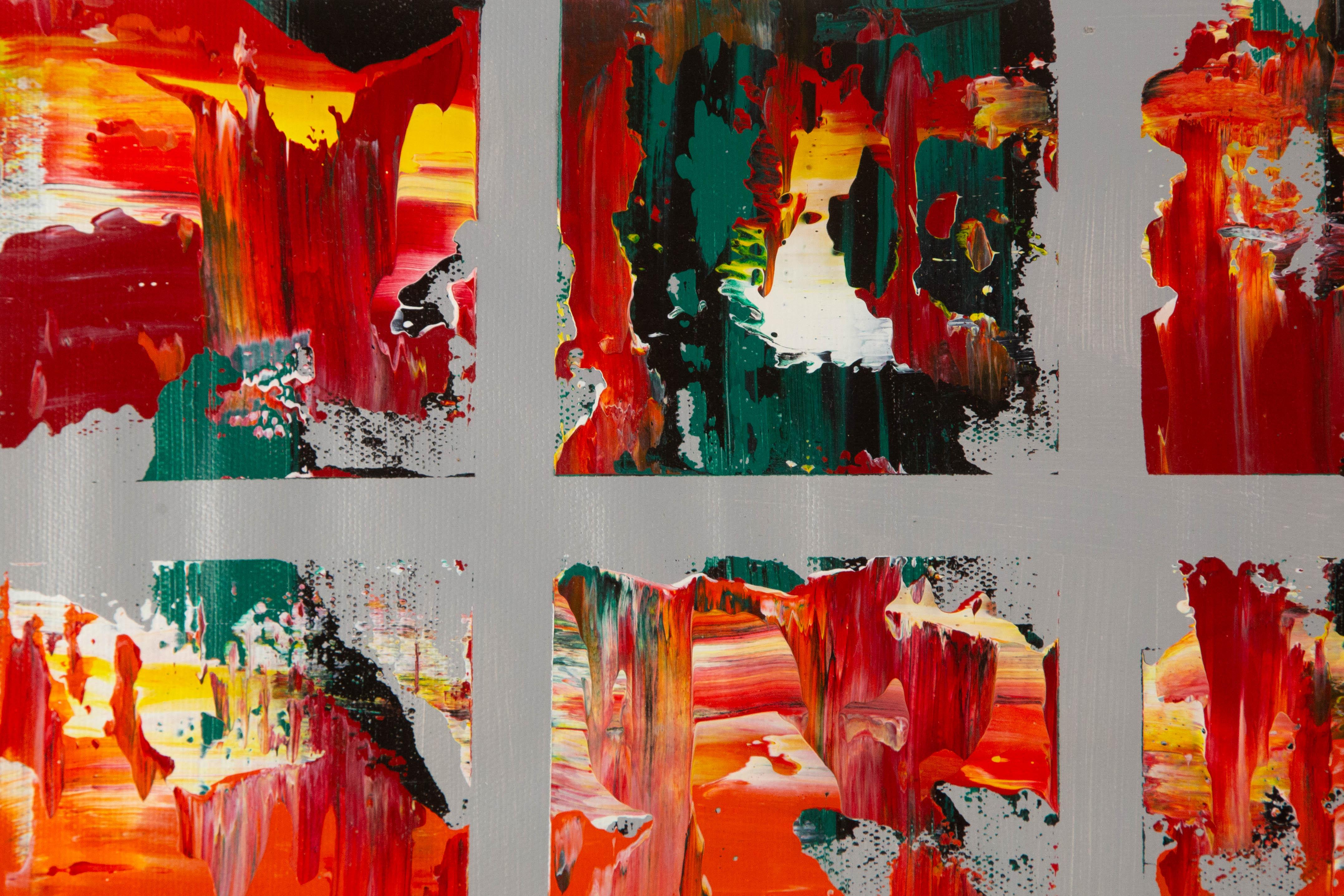 Silu Niu Abstract Original Acrylic On Canvas 