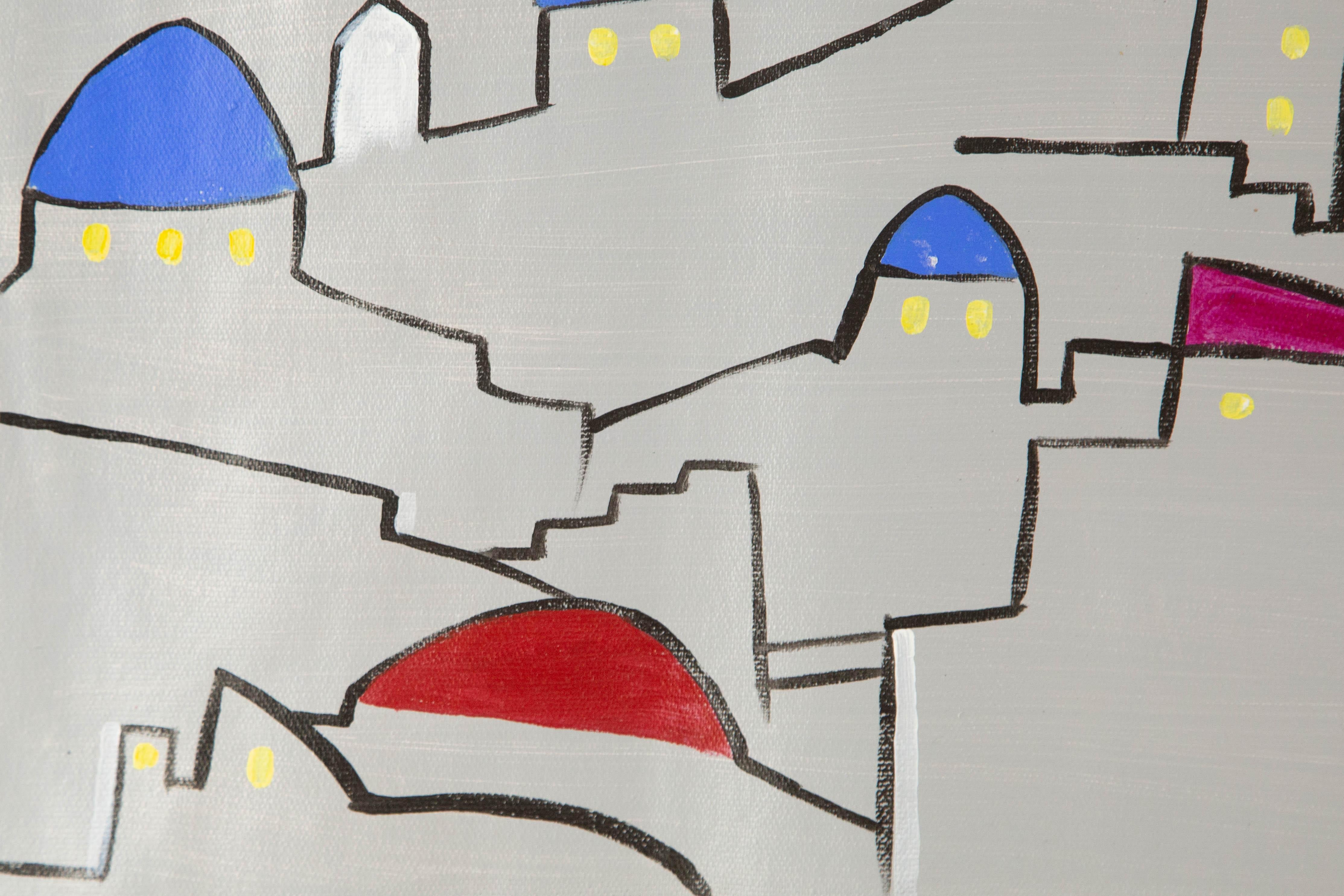 Silu Niu Abstract Original Oil On Canvas 