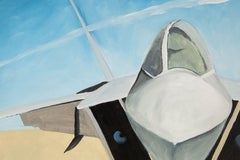 Silu Niu Contemporary Original Acrylic On Canvas "The Fighter"