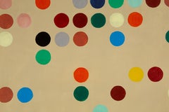 Silu Niu Contemporary Original Oil On Canvas "Dots"