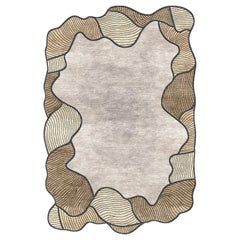 SILVA CURVE – Custom Handmade Rug in TENCEL / New Zealand Wool by Rugs & Co