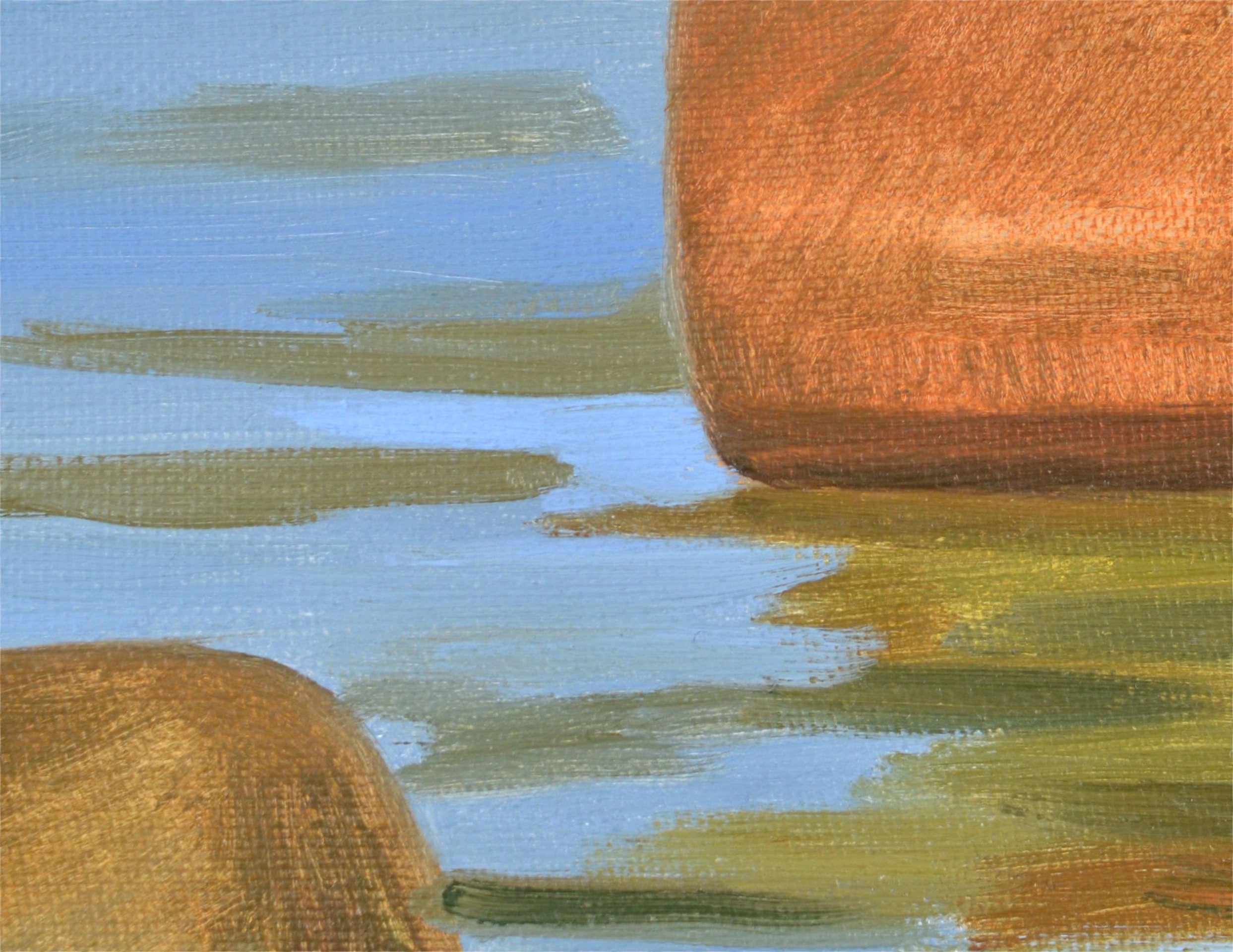 Silva Eher(1954-2021)
oil, canvas, with frame 66x56cm

