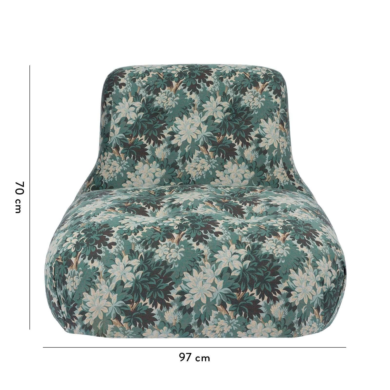 SILVA Silla Castillo Jacquard - Cerúleo Británico en venta