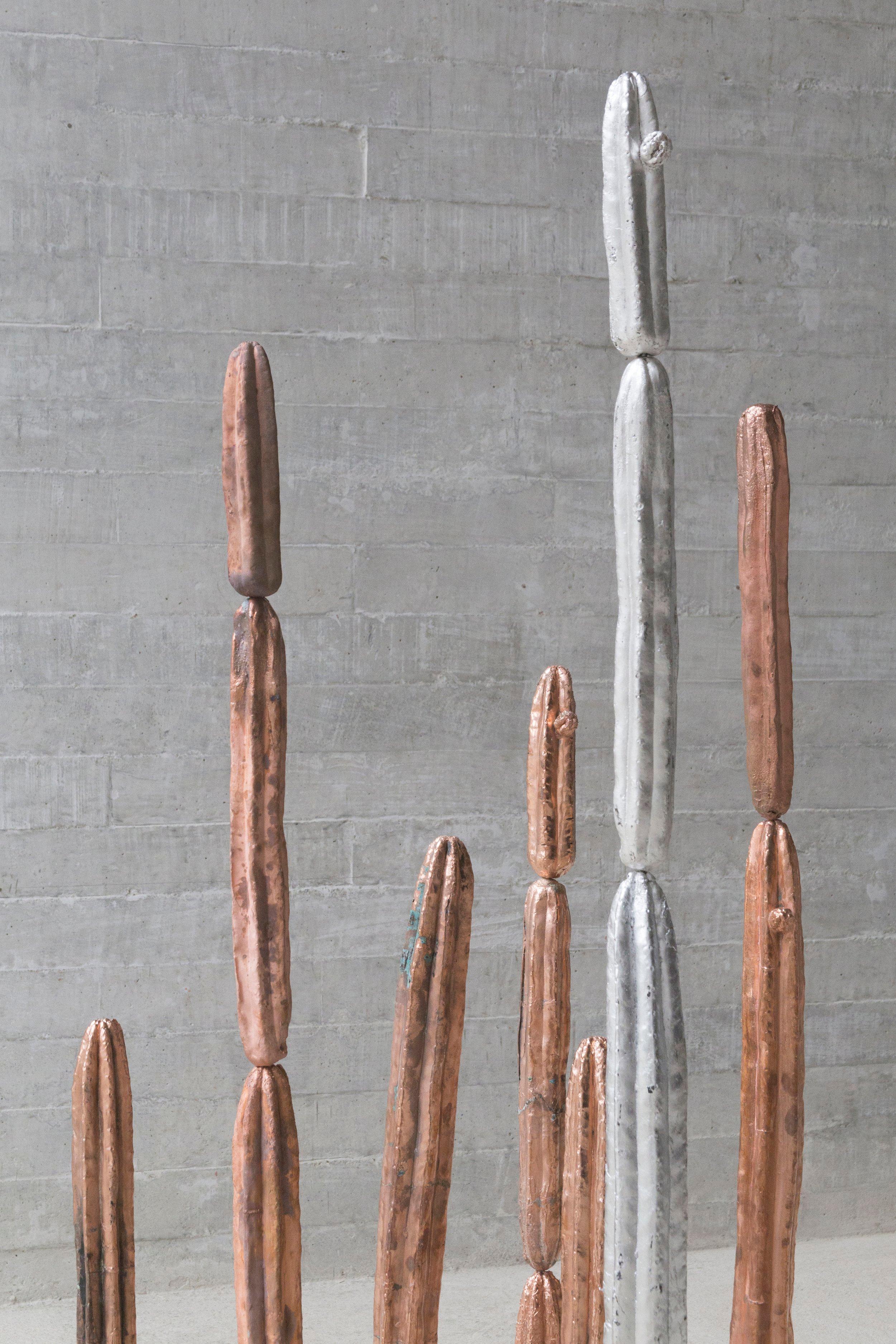 Huachuma II - Naturalistic Sculpture by Silvana Pestana