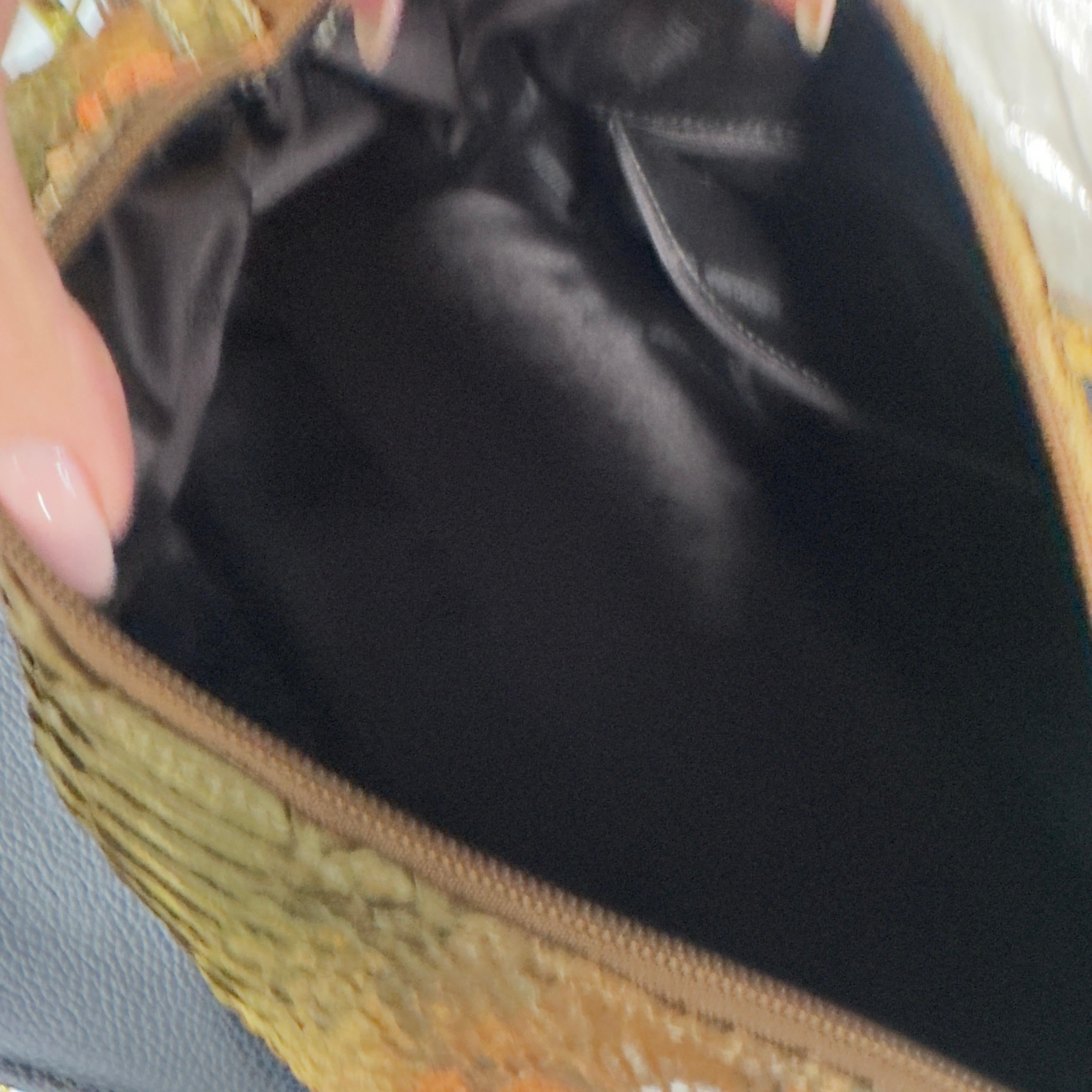 Silvano Biagini Multicolored Python Bag, Italy - image 8