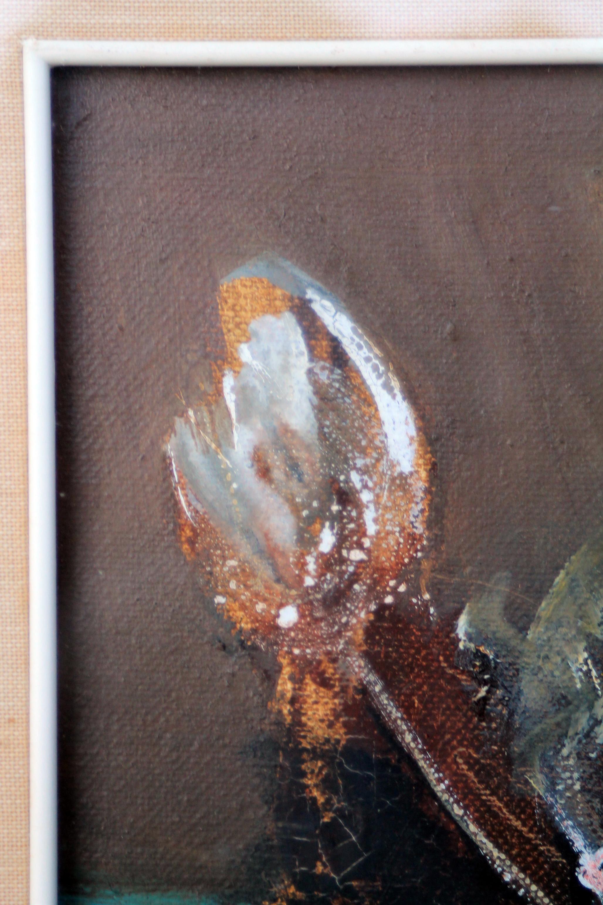 Silvano Passaglia  Oil on board, signed (40x33cm)  Gorgeous still life, framed In Excellent Condition For Sale In Firenze, FI