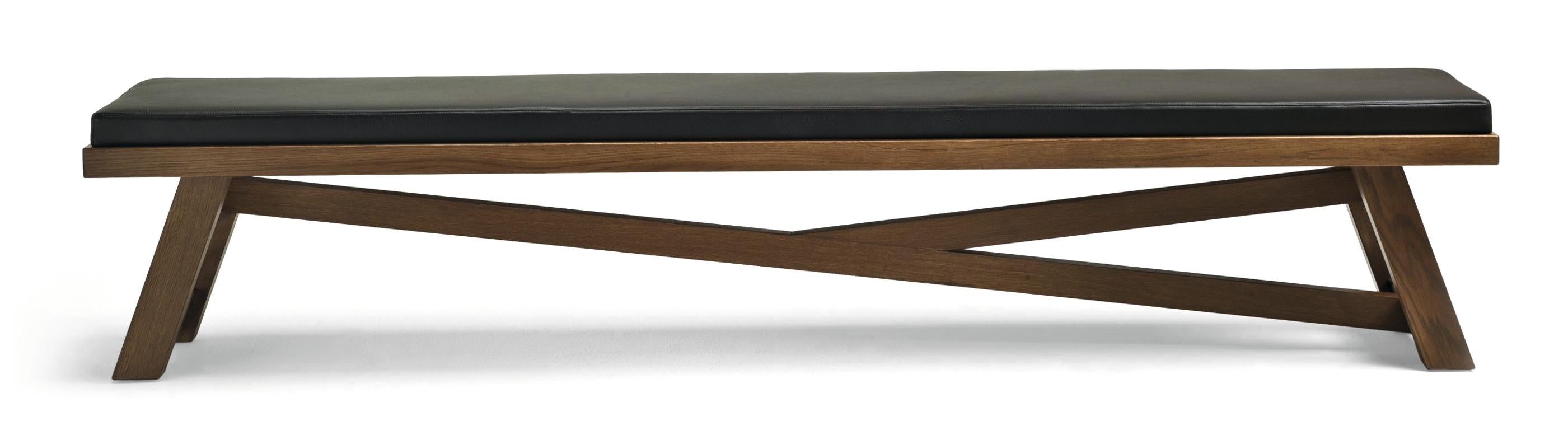 Indulge in the timeless elegance of Silvanus, an artisan-crafted bench that seamlessly blends Italian craftsmanship with modern design. The essence of Silvanus lies in its geometric precision, featuring clean and basic lines that define its
