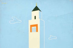 Original Vintage Poster Morocco North Africa Exhibition Sale Galeries Modernes