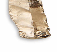 Silver 2 Hand-Sculpted Necklace in Cast Bronze by Marion Fillancq