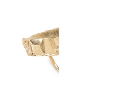 Plata 3 Anillo esculpido a mano en bronce fundido por Marion Fillancq