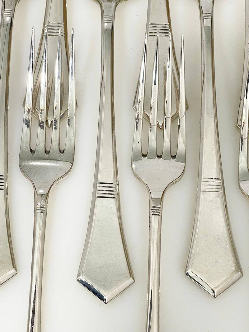 Set de couverts 87 pièces Silver 800 by Fimara en vente 1