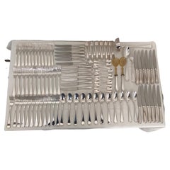 800 Silver Cutlery 101 Pieces with Double Forks with Antioxidant Cases