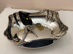 Silber 800 Valet-Tablett Argentiere Zaramella