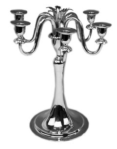 Paire de candélabres Art Nouveau 900 de Klinkosch Vienne, vers 1900