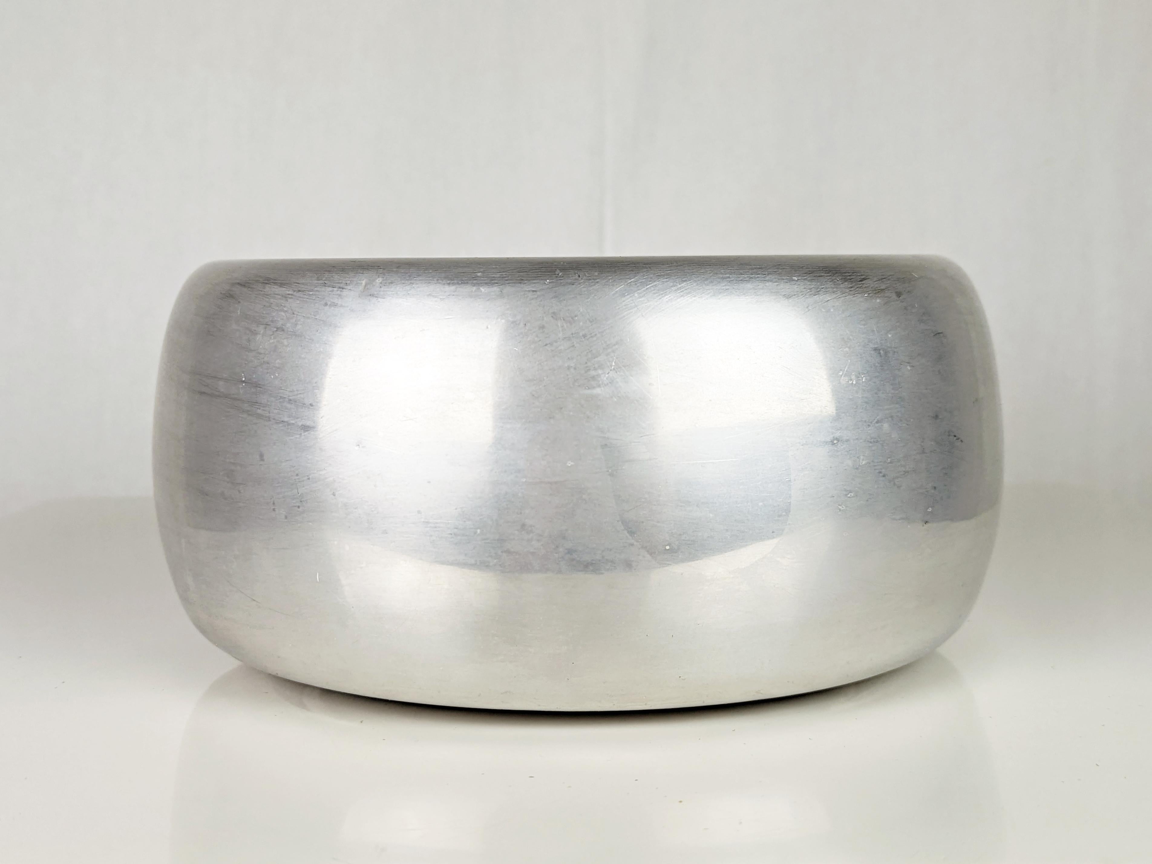 Mid-20th Century Silver Aluminum wall/ceiling lamp Padina by Achille Castiglioni for Flos, 1960s For Sale