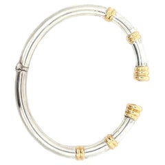 Silver and 18k gold bracelet by Lalaounis.
