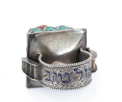 Silver and Enamel Wedding Ring – Europe, Early 20th Century