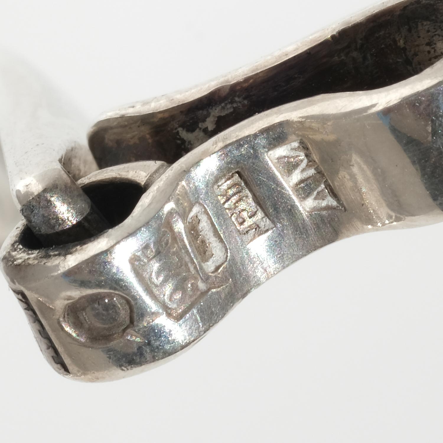 Anello da collo in argento e argento dorato realizzato nel 2004 in vendita 4