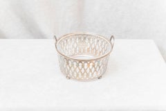 Silver and Glass Bowl, Signed Tiffany & Co.