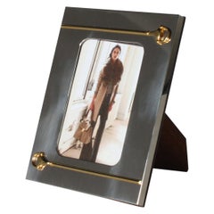 Silver and Gold Gucci Picture Frame, circa 1940