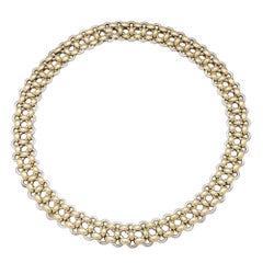 Silver and Gold Hermès Necklace