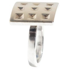Silver and Gold Ring by Swedish Master Sigurd Persson Made 1979