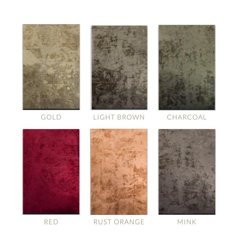Luxuriöser, weicher Semi-Plüsch-Teppich in zeitgenössischem Design in Silber und Grau mit abstraktem Muster im Angebot 8