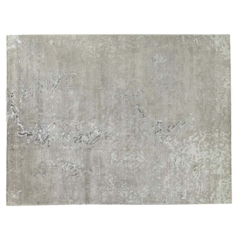 Ivory Multi Abstract Rug For Sale at 1stDibs