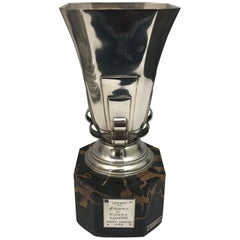 Silver and Marble Trophy