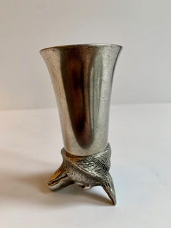 Silver and Pewter Jigger in the Style of Ralph Lauren