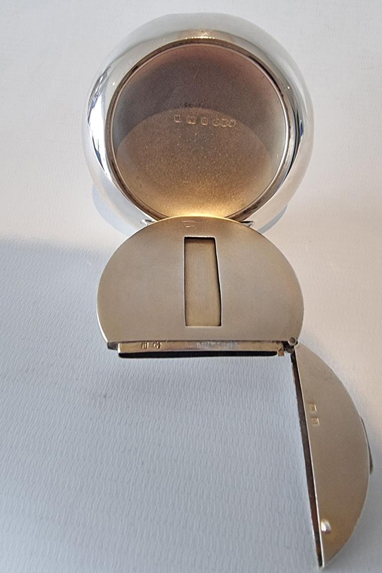 A very fine and rare silver shibayama tobacco and combination vesta case lid and strikers on pot. Decorated  with individual hand crafted  insects in semi precious stones.  The Shibayama technique was named after Shibayama Dosho, who introduced it