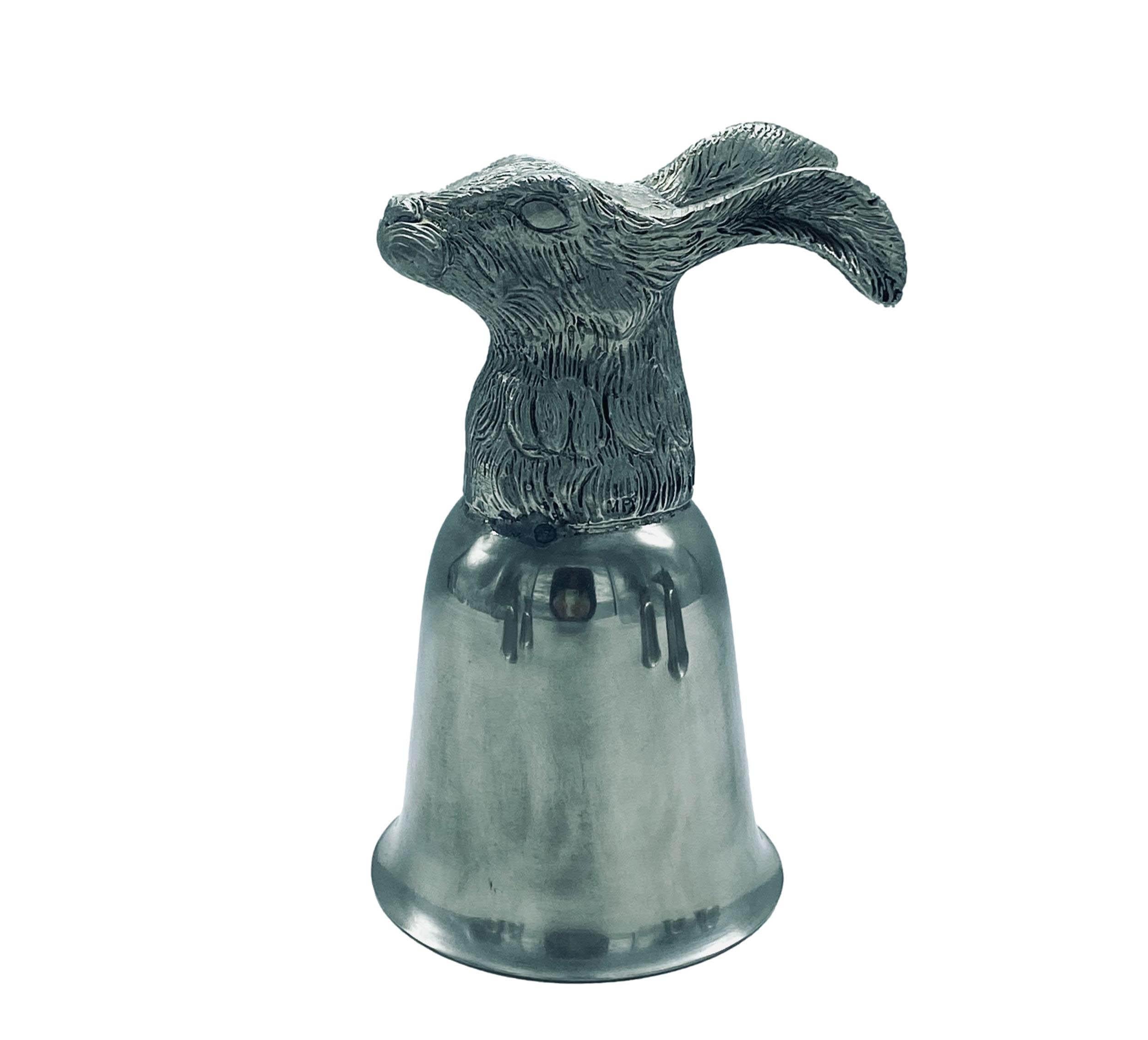 Silver Animal Stirrup Cups, Full Set of 6, Italy 1970s 1