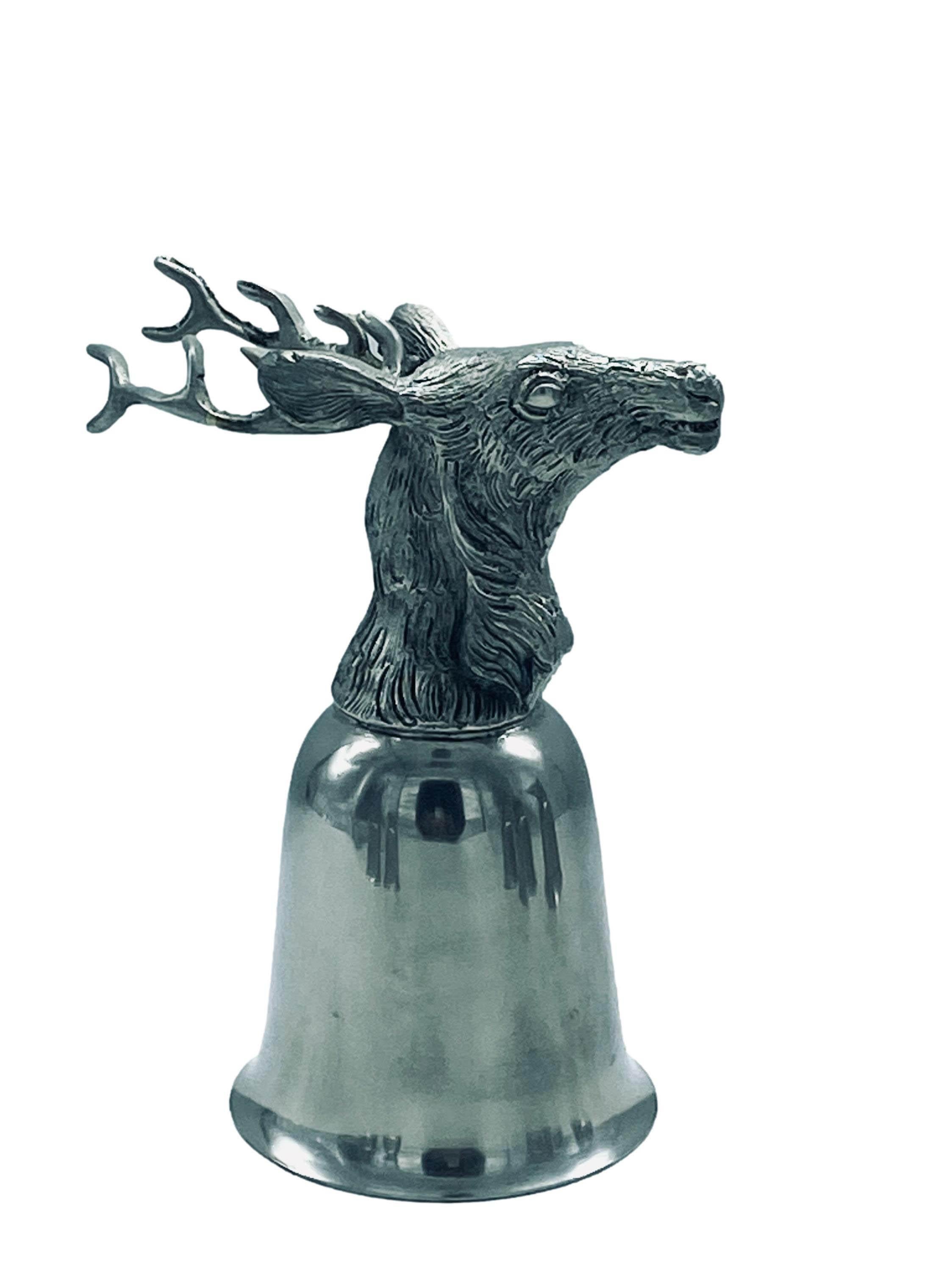 Silver Animal Stirrup Cups, Full Set of 6, Italy 1970s 2