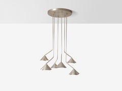 Silver Antica III Chandelier by OHLA STUDIO