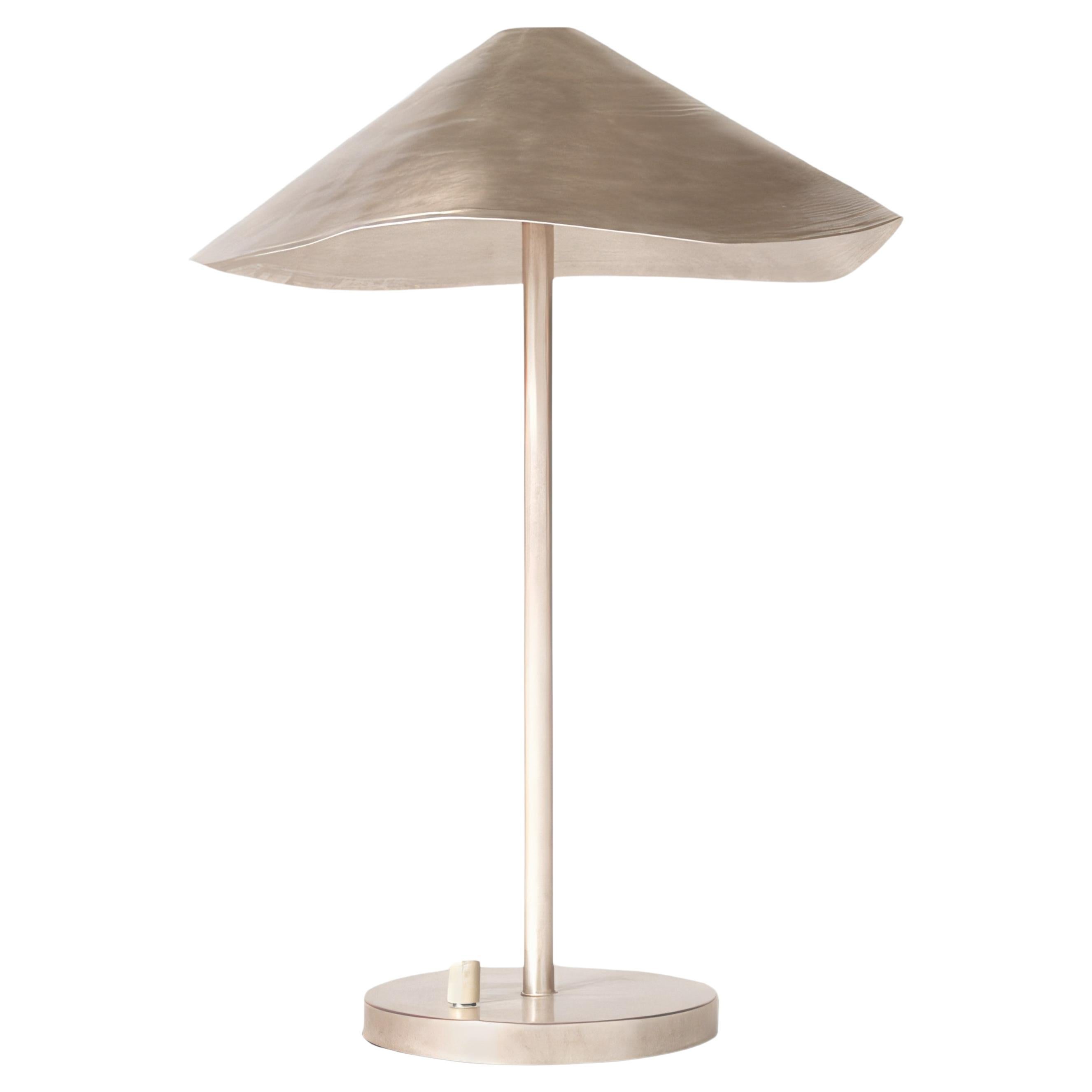 Silver Antica VII Desk Lamp by OHLA STUDIO For Sale